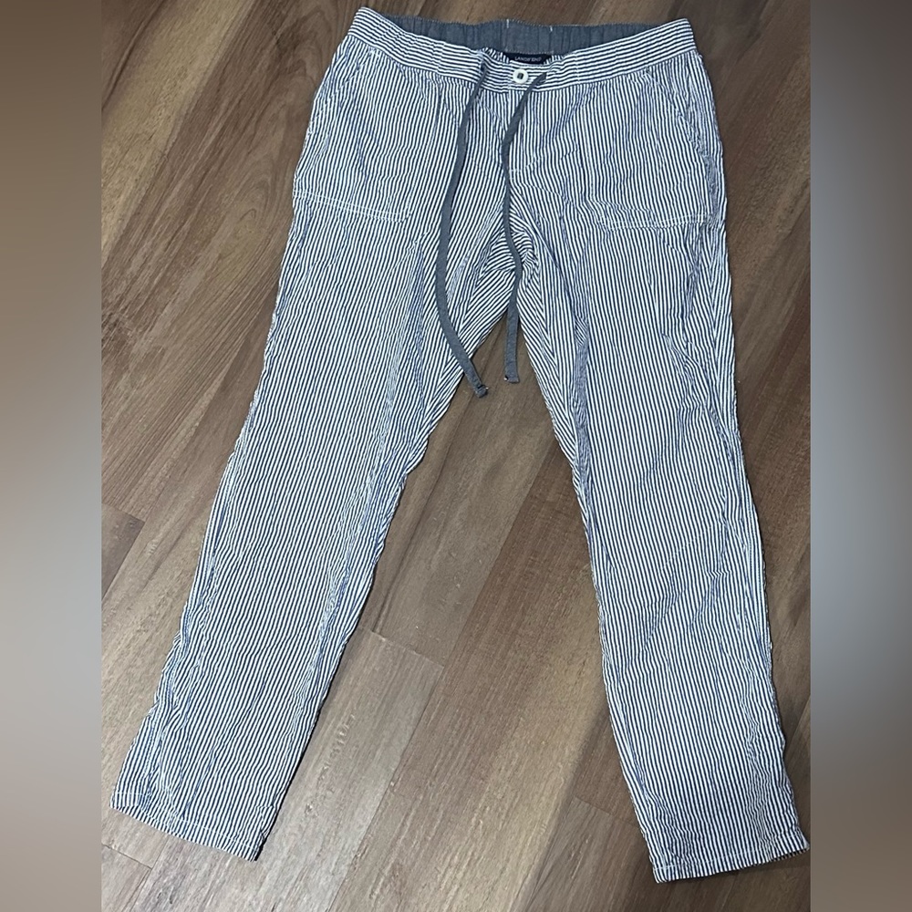 Lands End Seersucker pants